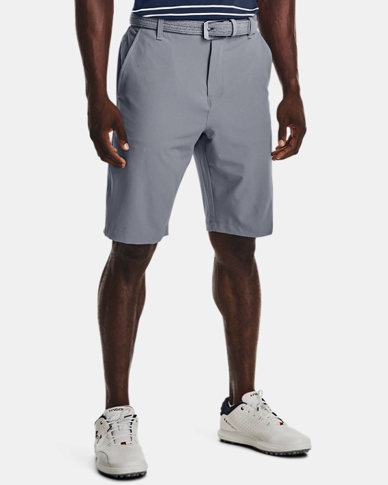 Men's UA Drive Tapered Shorts in Gray image number 0